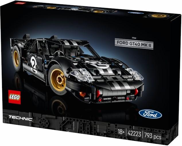 Constructor LEGO Tehnic: Ford GT40 MKII 1966 (42223)
