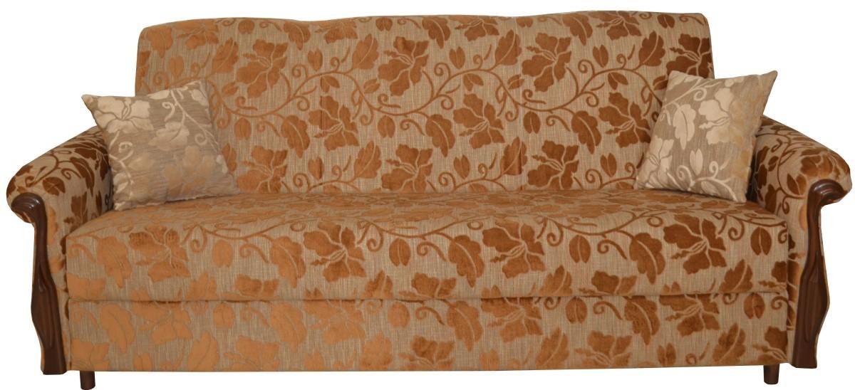 Canapea Viitorul Odihna Stejar Deschis / Bej Flori Oranj