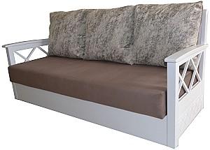 Canapea Viitorul Acordeon P Alb / Maro-Gri