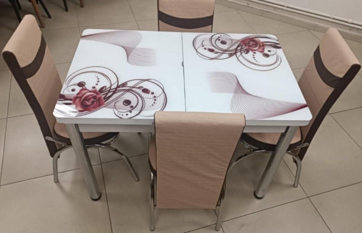 Set de masa si scaune Kelebek ES-35 (4 scaune)