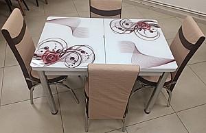 Set de masa si scaune Kelebek ES-35 (4 scaune)