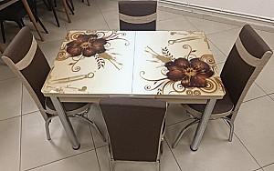 Set de masa si scaune Kelebek ES-34 (4 scaune)
