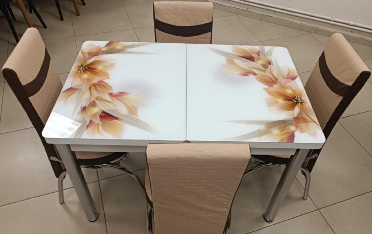 Set de masa si scaune Kelebek ES-36 (4 scaune)