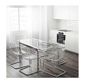Masa IKEA Glivarp transparent 125/188x85 cm