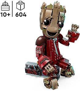 Constructor LEGO Marvel: Costumul Ravager Groot (76341)