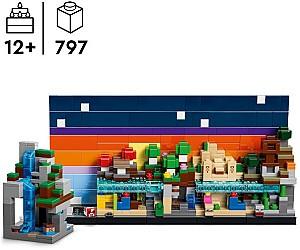 Constructor LEGO Minecraft: Mini Biomes (21589)