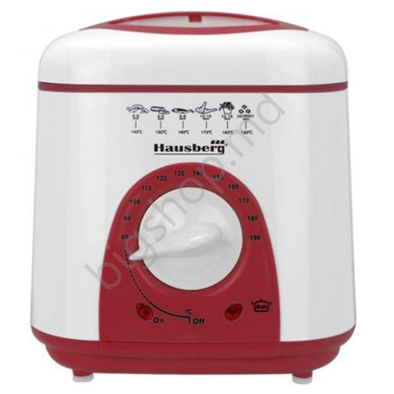 Friteuza HAUSBERG HB-1320 White/Red