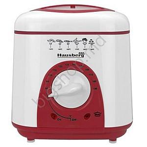 Friteuza HAUSBERG HB-1320 White/Red