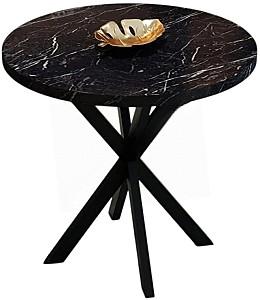 Masa Prestige Bendir Star Leg 70x75 Marmura Neagră/Negru
