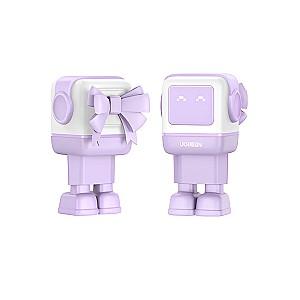 Incarcator telefon Ugreen Nexode Robot GaN Charger USB-A+2*USB-C 65W Pink