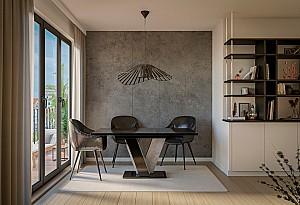 Masa Prospero Viney (Black Gloss/Stone)