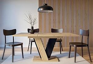 Masa Prospero Viney (Artisan Oak/Black)
