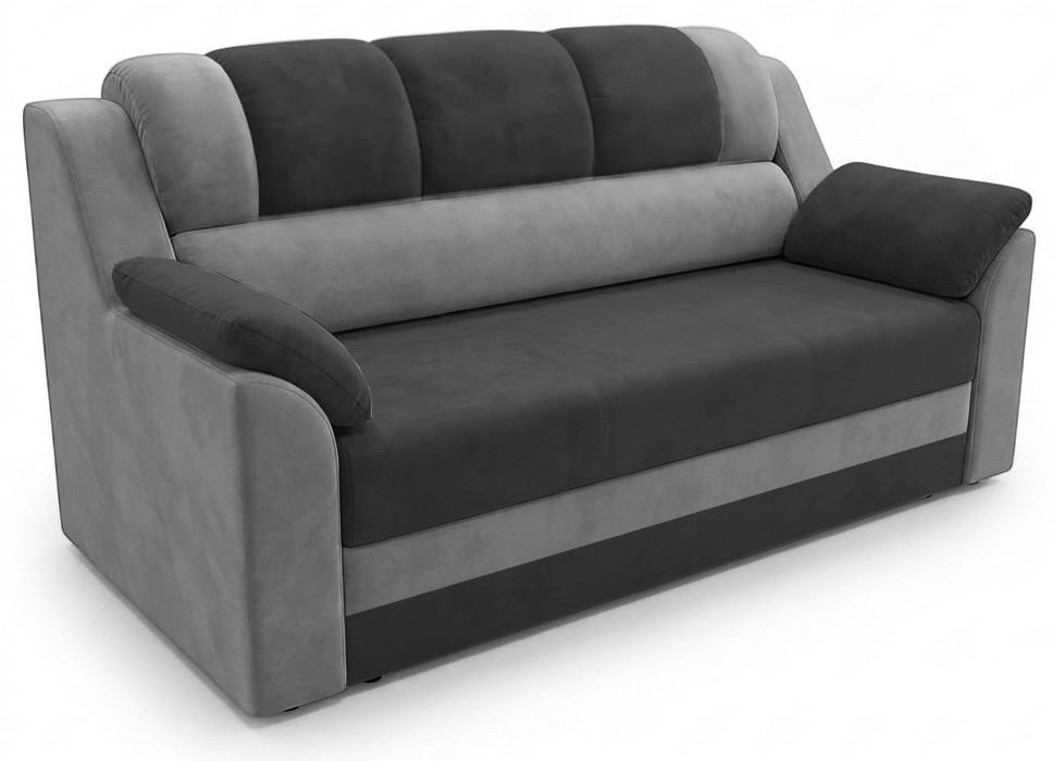 Canapea Aurus Grand 195 cm (delfin) Negru / Gri