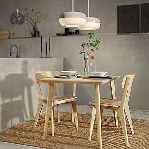 Masa IKEA Lisabo 88x78cm Furnir frasin