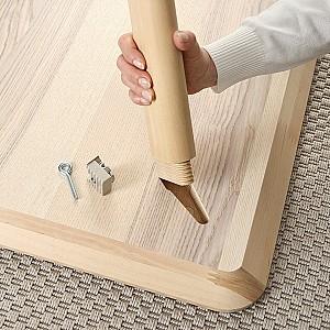 Masa IKEA Lisabo 88x78cm Furnir frasin