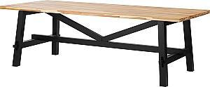 Masa IKEA Skogsta 235x100 Acacia Bej/Negru