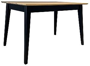 Masa MobiCasa Oslo 120 Natural(Maro)/Wenge(Negru)