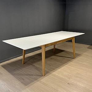 Masa MobiCasa Oslo 120 Alb/Natural(Maro)