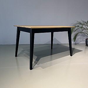 Masa MobiCasa Oslo 120 Natural(Maro)/Wenge(Negru)