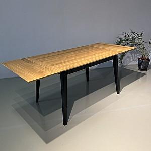 Masa MobiCasa Oslo 120 Natural(Maro)/Wenge(Negru)