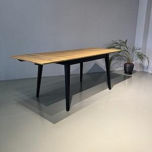 Masa MobiCasa Oslo 120 Natural(Maro)/Wenge(Negru)
