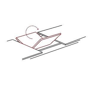 Masa Signal Cortez Ceramic Marble Gray Effect/Matte Anthracite