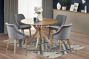 Masa Halmar Nicolas Stejar Natural (Cafeniu)