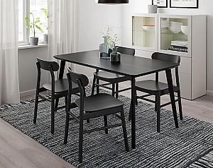 Masa IKEA Lisabo black 140x78 cm