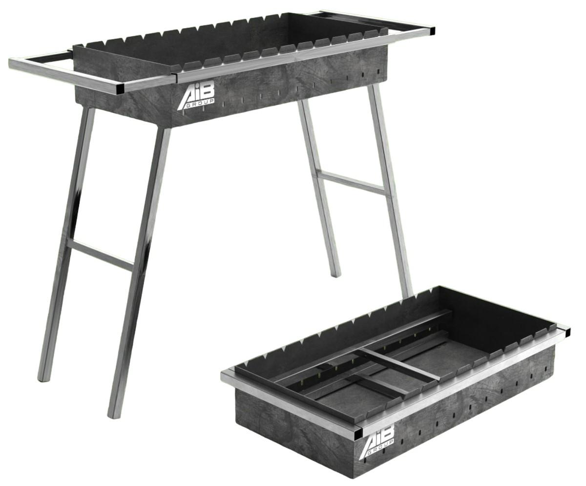 Gratar pentru frigarui AibGrill GoTur 2mm