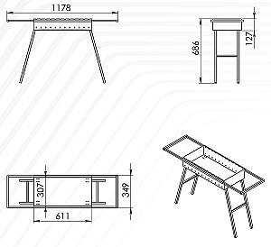Gratar pentru frigarui AibGrill GoTur 2mm