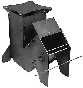 Gratar pentru frigarui AibGrill Camp Medium PLus