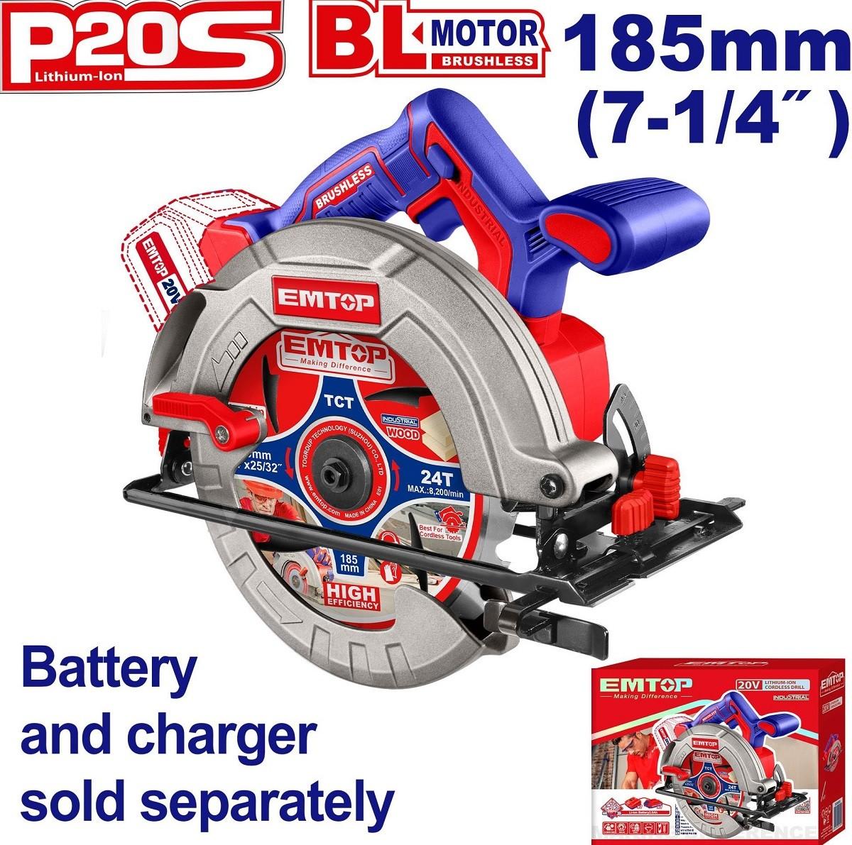 Fierastrau circular Emtop ELCS1851