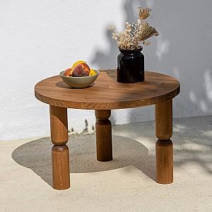 Masuta de cafea, reviste Trendy Ida 60 Castan (Maro)