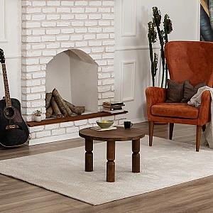 Masuta de cafea, reviste Trendy Ida 60 Nuc (Maro)