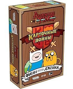 Joc de masa Hobby World Timpul aventurilor. Războinicii cărților: Finn împotriva lui Jake (1618)