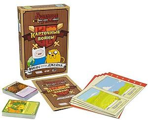 Joc de masa Hobby World Timpul aventurilor. Războinicii cărților: Finn împotriva lui Jake (1618)