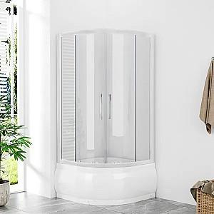 Cabina de dus VLM BE1015/90GC Matt 4mm 90x90x195