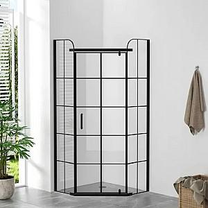 Cabina de dus VLM BS3081/100B Check 100x100x195