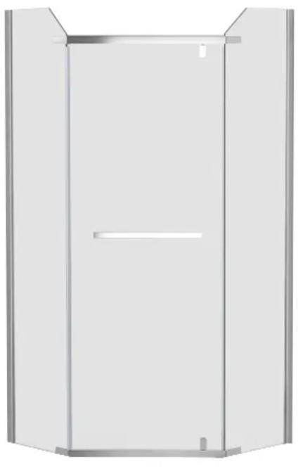 Cabina de dus VLM BS1063/100C Clear 100x100x205