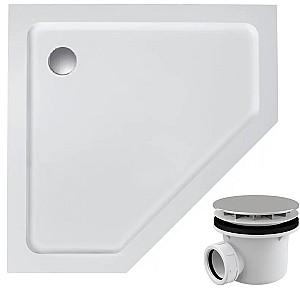 Cadita de dus VLM Pentagonala 90x90cm H15