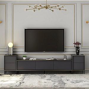 Tumba pentru televizor Trendy Imaj Antracit (Gri)