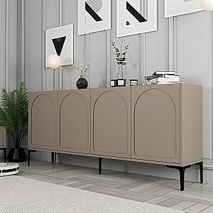 Comoda Trendy Lyon 79 Atlas (Bej)/Negru