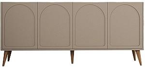 Comoda Trendy Lyon 81 Atlas (Bej)/Nuc (Maro)