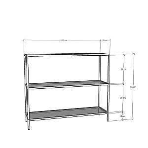 Masa consola Trendy D101 Auriu