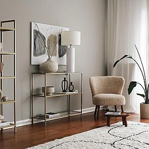 Masa consola Trendy D101 Auriu