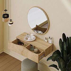 Masa de machiaj Trendy Princesse Stejar (Bej)