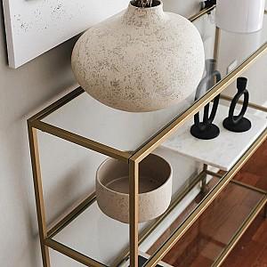 Masa consola Trendy D101 Auriu