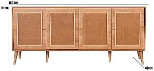 Comoda Trendy Jut Stejar (Maro)