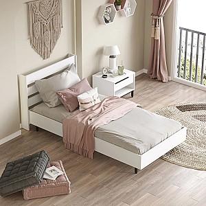 Pat copii Trendy ON13-W Alb