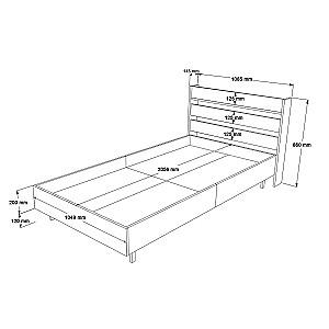 Pat copii Trendy ON13-S Nuc (Maro)